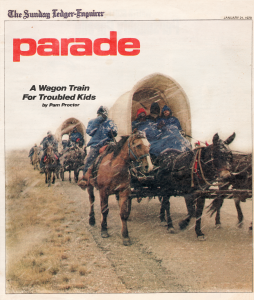 A wagon trail resize